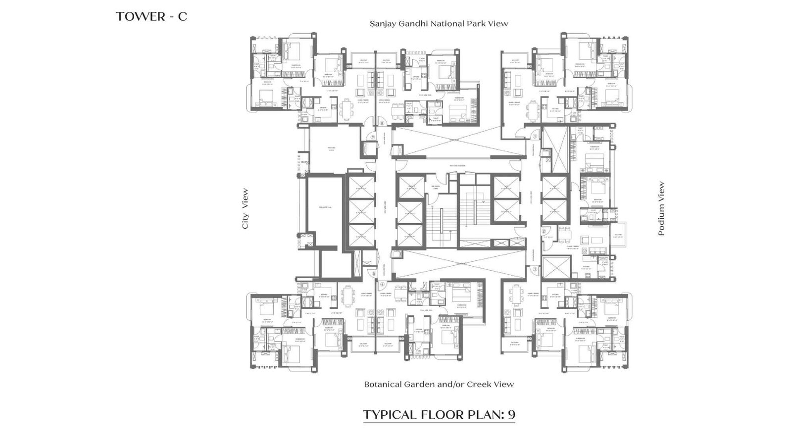 Tower-C-Typical Floor-Plan-9